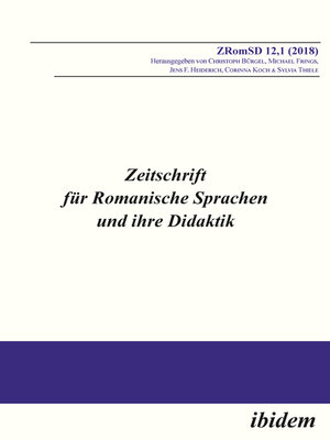 cover image of Zeitschrift für Romanische Sprachen und ihre Didaktik